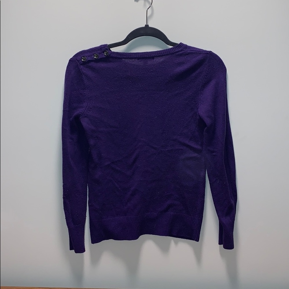 Purple gap sweater - Picture 3 of 4